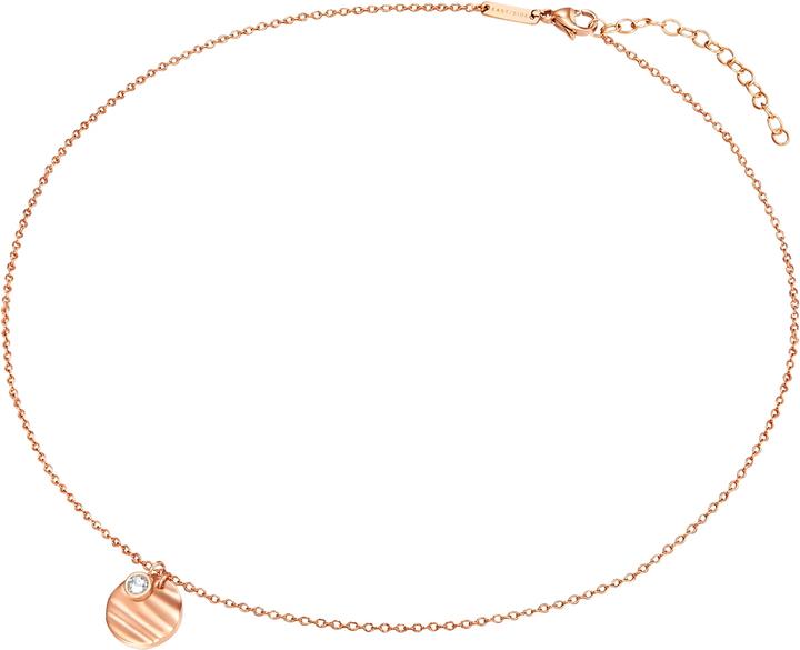 Image du produit Eastside Collier Acier inoxydable Zirconia 42,0 cm chaîne de base + 5,0 cm extension - 31864 (Acier inoxydable, 42 - 47 cm)