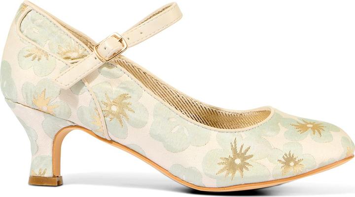 Actual product image Joe Browns Jacquard Floral Occasion Shoes (41)