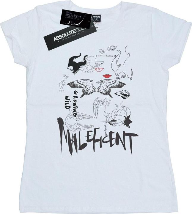 Produktbild Disney Maleficent Mistress Of Evil Growing Wild Collage TShirt (XL)