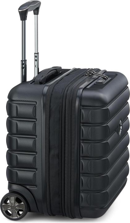 Immagine prodotto Delsey Shadow 5.0 trolley business a 4 ruote 38 cm scomparto per laptop con piega di espansione (30 l, Bagaglio a mano (fino a 50 litri))