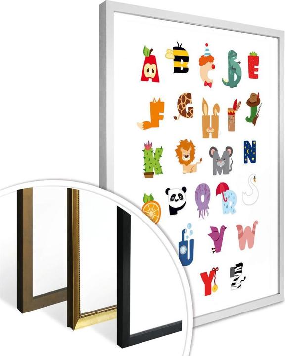 Produktbild Trenddeko Kinder Alphabet (60 x 80 cm)