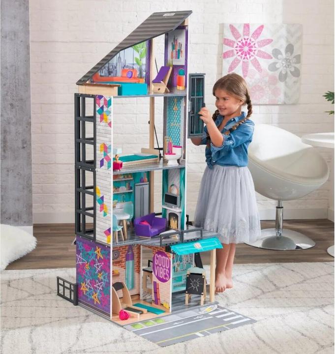 Produktbild KidKraft Puppenhaus Bianca City Life