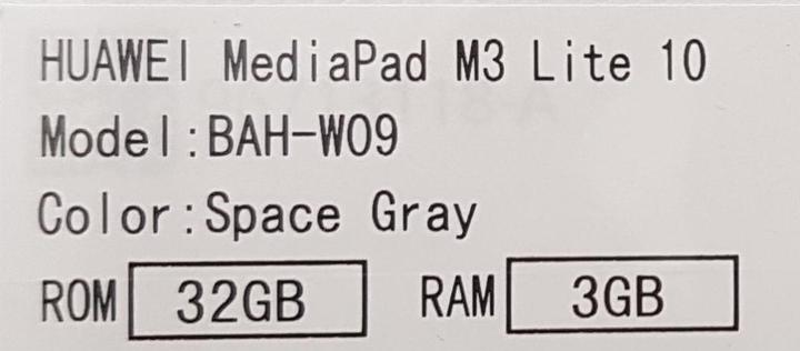 Produktbild Huawei MediaPad M3 Lite (10.10", 32 GB, Space Gray)