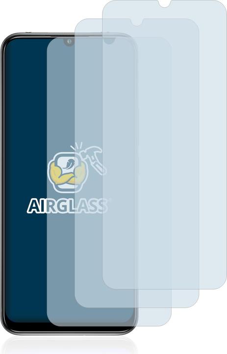 Actual product image BROTECT AirGlass Glass (3 Piece, Mi 10 Lite)