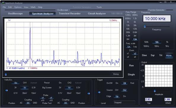 Actual product image Velleman Pcsu200 (Oscilloscope)