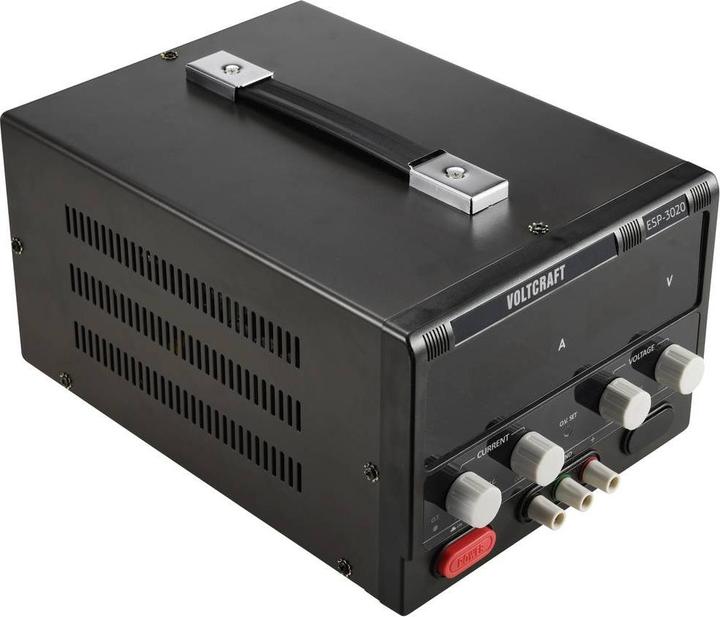 Produktbild Voltcraft Labornetzgerät, einstellbar 0 - 30 V/DC 0 - 20A 600W Steckanschluss 4mm schmale Bauform A
