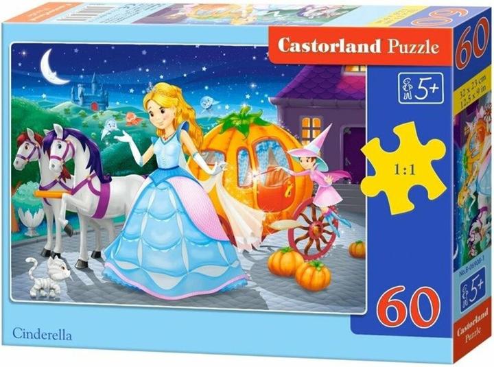Actual product image Castorland Cinderella, Puzzle 60 pieces (60 pieces)