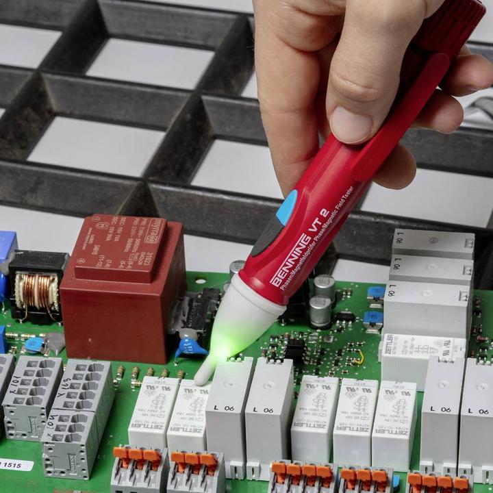 Image du produit Benning Testeur de tension sans contact Testeur de phase et de champ magnétique (CAT III 1000V, CAT IV 600V)