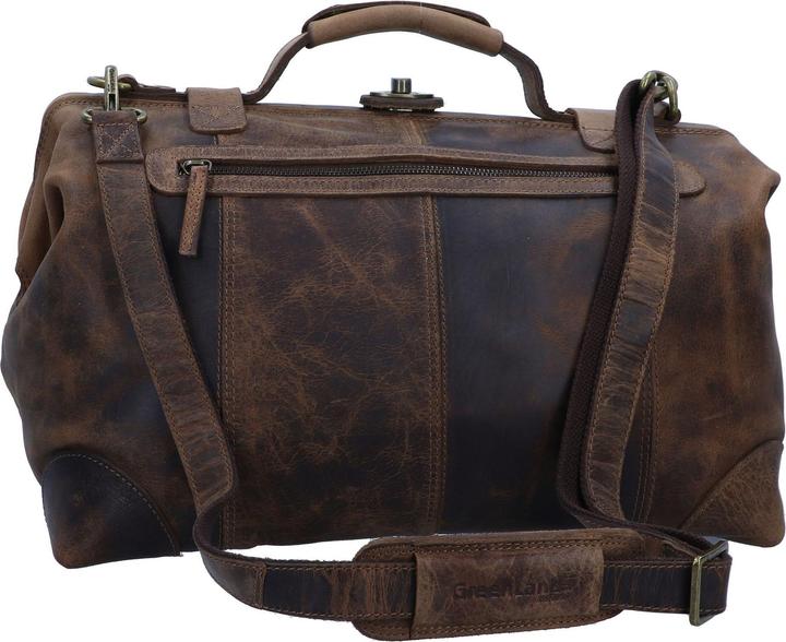 Produktbild Greenland Nature Classic Bügeltasche Doktorkoffer Leder 41 cm