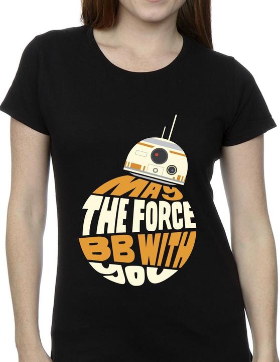 Immagine prodotto Star Wars May The Force BB8 Maglietta Donna (XXL)