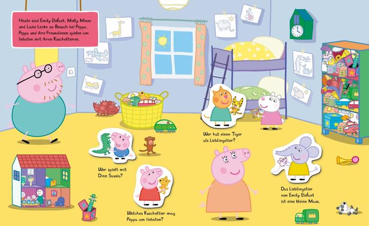 Image du produit Peppa Pig Magnet-Spiel-Buch (Allemand, 2022)