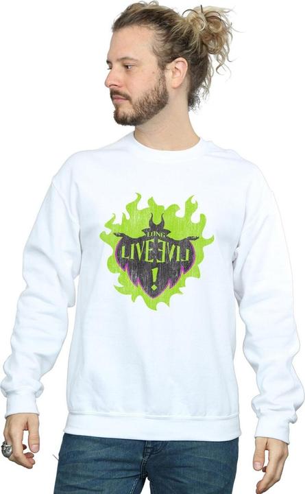 Actual product image Disney Mens The Descendants Maleficent Long Live Sweatshirt (XXL)