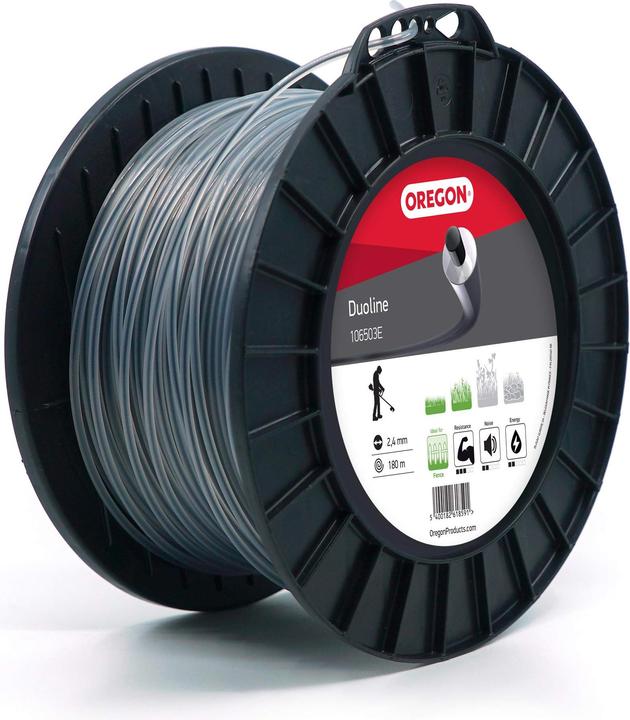 Actual product image Oregon Duoline mowing line (Weed whacker, Trimmer line + line spool)