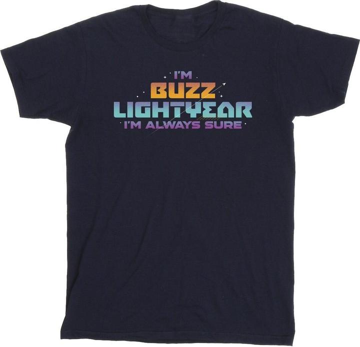 Immagine prodotto Disney Lightyear Always Sure Text Maglietta Uomo (3XL)