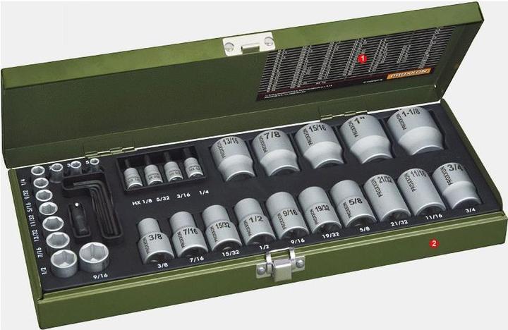 Actual product image Proxxon Special socket spanner set