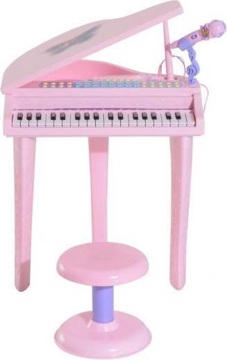 Actual product image Homcom Children's piano including stool (English)