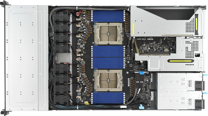 Produktbild ASUS Server BAB Rack RS700A-E12-RS12U/10G/2.6kW/12NVMe/GPU