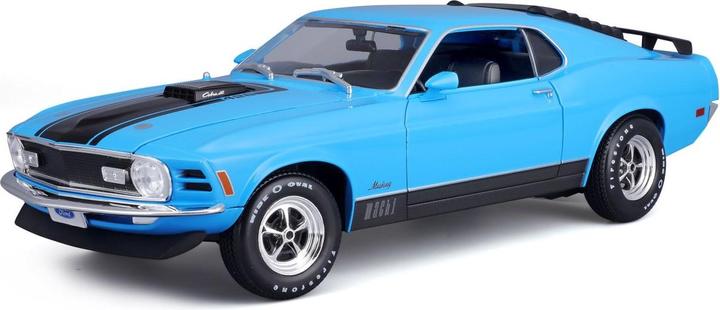 Image du produit Maisto Ford Mustang Mach 1 1970 1/18 bleue