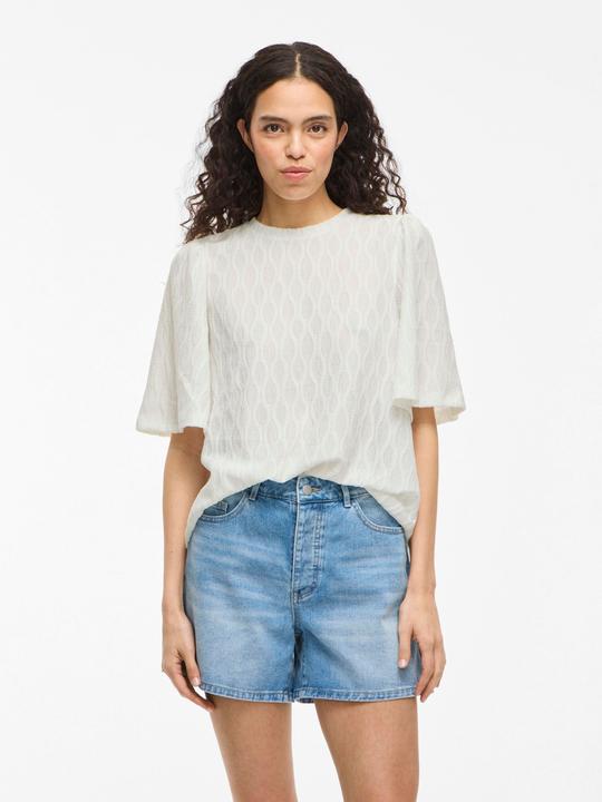 Image du produit Vila VIASHINA Rundhals Oberteil mit kurzen Ärmeln (XL)
