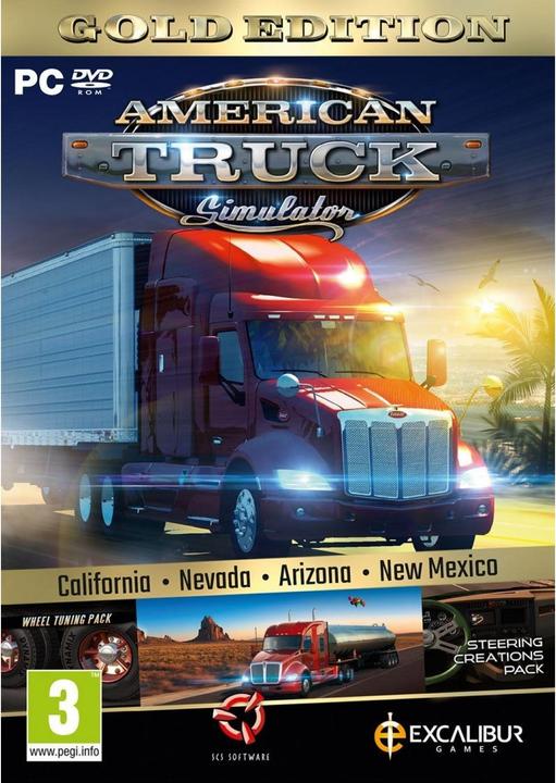 Immagine prodotto SCS American Truck Simulator Edizione Oro (PC, EN)