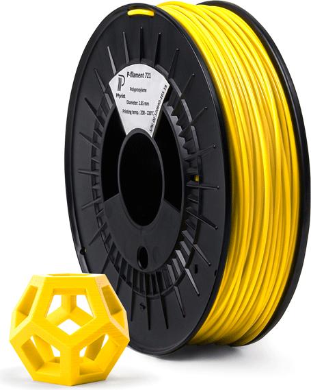 PPprint Filament P-721 yellow 0.6kg 1.75mm (PP, 1.75 mm, 600 g, Gelb)