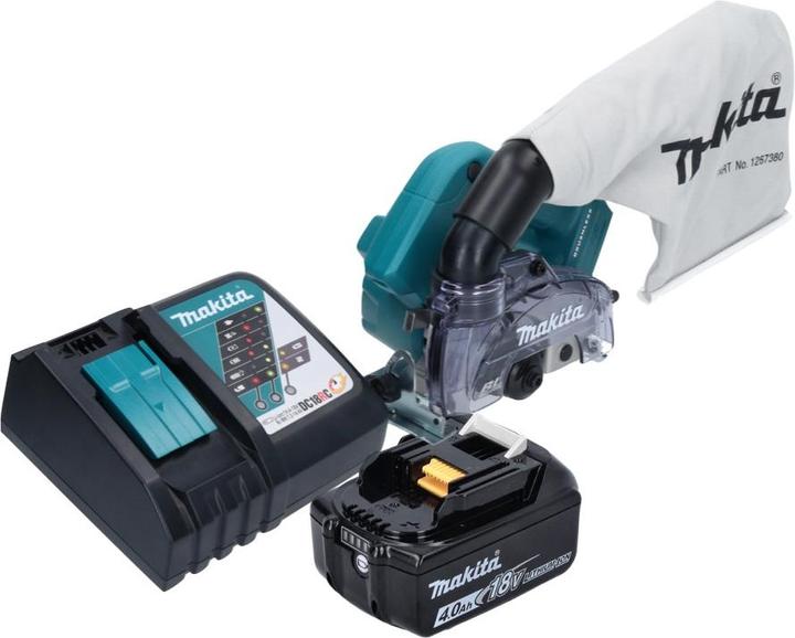Produktbild Makita DCC 500 RM1 Akku Diamantschneider 18 V 125 mm Brushless + 1x Akku 4,0 Ah + Ladegerät