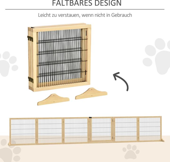Actual product image PawHut Türschutzgitter