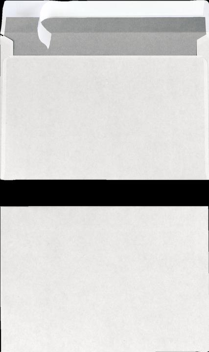 Actual product image Herlitz Envelope, DIN C6, without window, white pressure-sensitive, 75 gsm, wood-free, grey inner print (162 x 114 mm, 100 x)