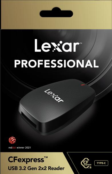 Actual product image Lexar Professional CFExpress Reader Type B (USB 3.2 Gen 2)