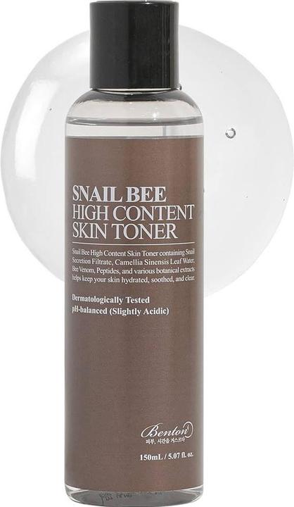 Actual product image Benton Snail bee high content skin (150 ml)