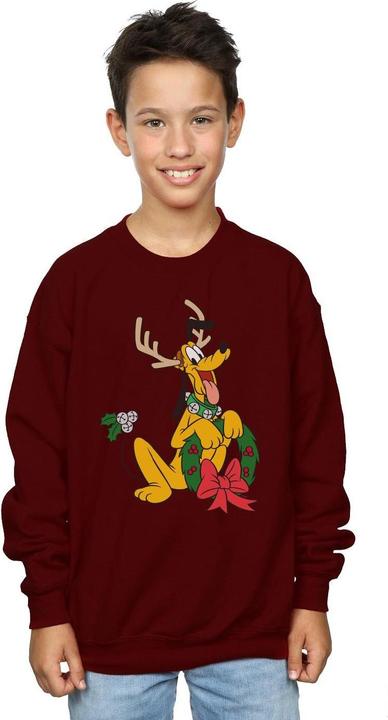 Immagine prodotto Disney Pluto Christmas Reindeer Felpa Ragazzi (116)