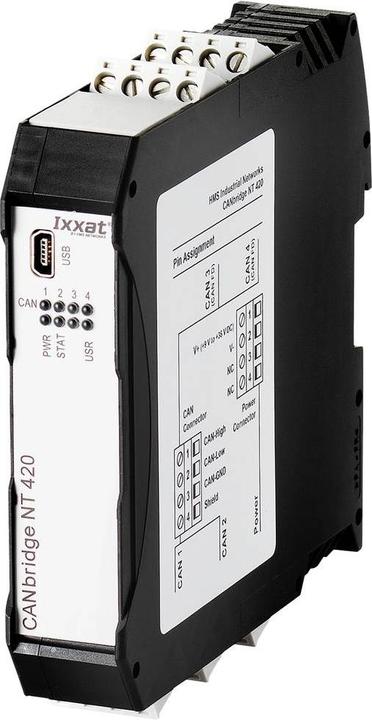 Image du produit Ixxat CANbridge NT420 Canbridge 9 V/DC, 12 V/DC, 24 V/DC, 36 V/DC