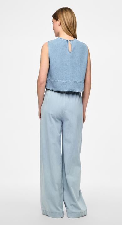 Produktbild Pieces PCFLORA ÄRMELLOSES DENIM Oberteil (M)