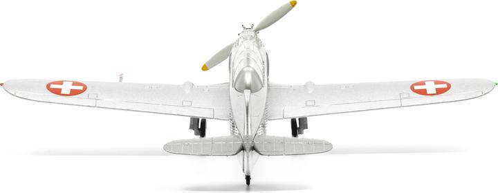 Actual product image Ace Pilatus P-2-05 A-124 silver/aluminum (1963)