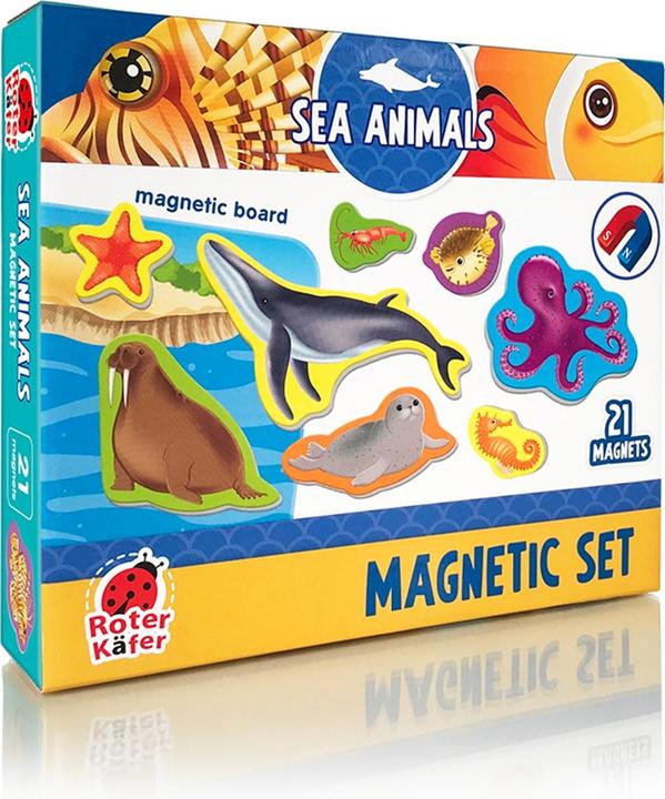 Productafbeelding Magneten spelen Zeewezens (Engels)