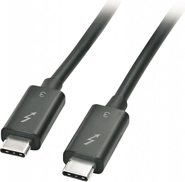 Actual product image Lindy Thunderbolt 3 cable (1 m, USB 3.1)