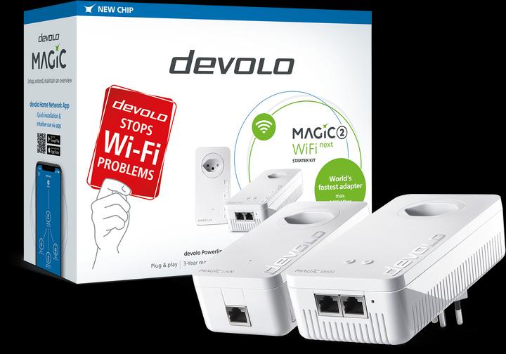 Image du produit Devolo Kit de démarrage Magic 2 WiFi next (2400 Mbit/s)