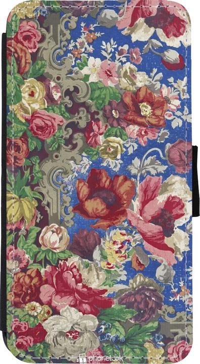 Actual product image PhoneLook Cover Wallet black Vintage Art Flowers (Apple iPhone XS Max)