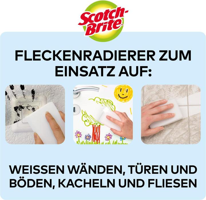 Produktbild Scotch-Brite Magic Fleckenradierer (6 Stk.)