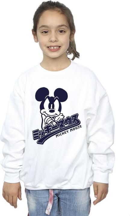 Produktbild Disney Mickey Mouse Japanese Sweatshirt Mädchen (152, 158)