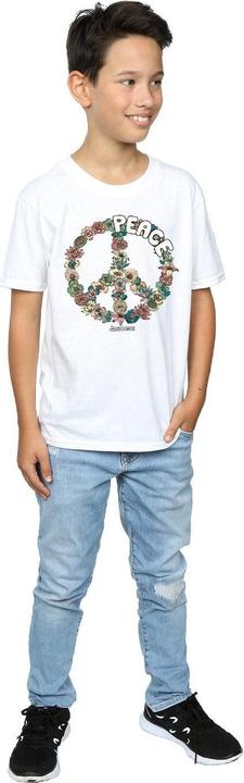 Immagine prodotto Woodstock Floral Peace Maglietta Ragazzi (152, 158)