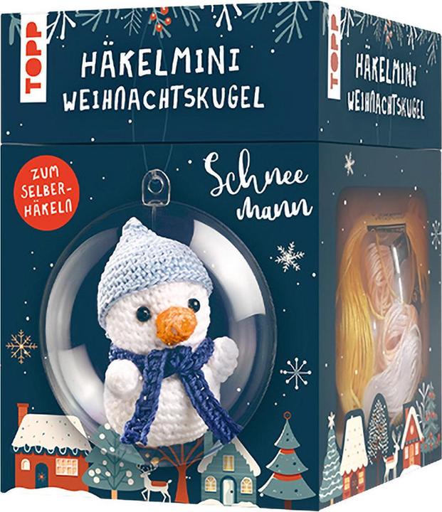 Topp Konrad:Häkelmini-Weihnachtskugel Häkels