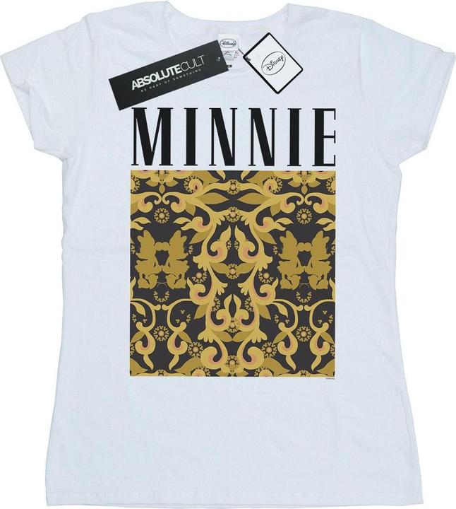 Immagine prodotto Disney Minnie Mouse Baroque Pattern Maglietta Donna (M)