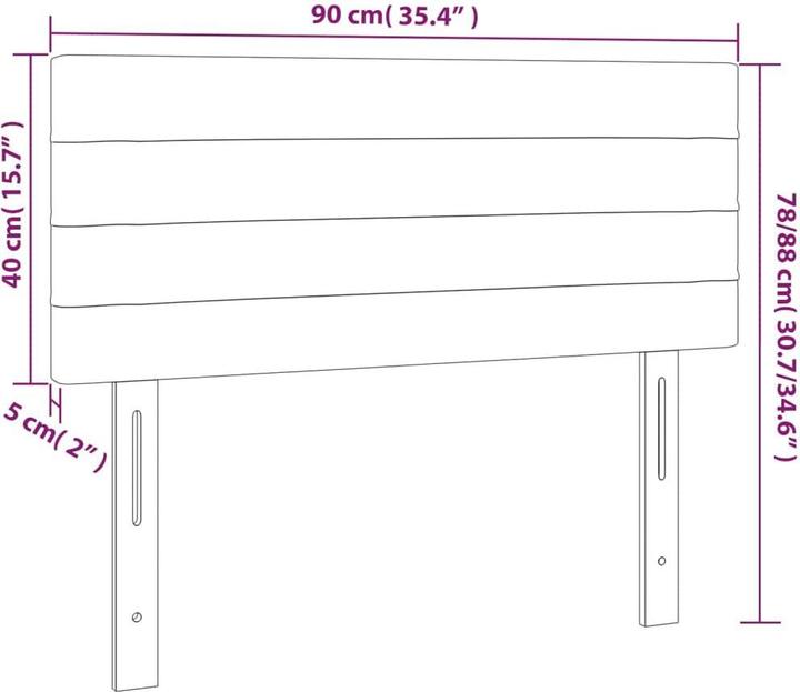 Image du produit VidaXL Daria (90 x 5 x 88 cm)