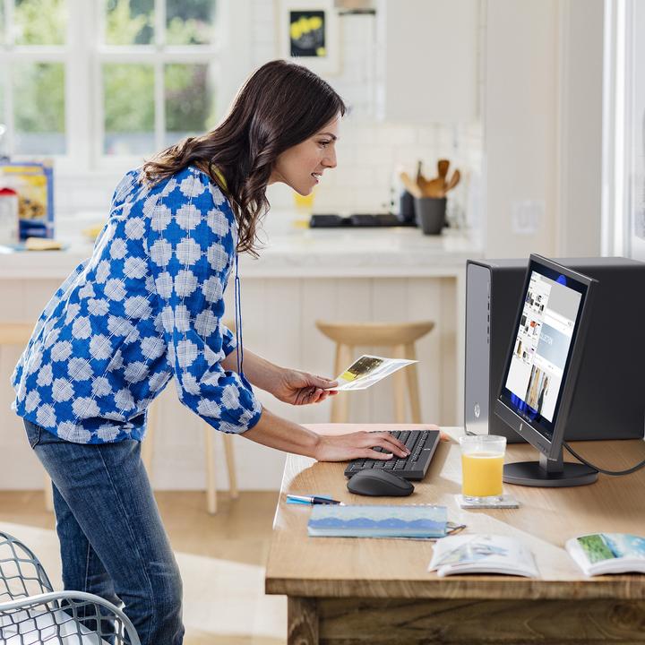 Actual product image HP OmniDesk Desktop M02-0051nc PC (Intel Core i5-14400, 16.38 GB, 512 GB, Intel UHD Graphics)