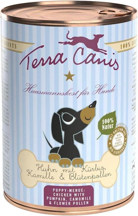 Produktbild Terra Canis Nassfutter Welpen-Menü Huhn (Welpe + Kitten, 1 Stk., 400 g)