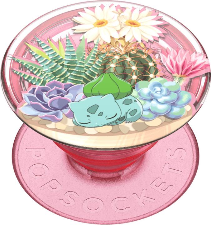 Actual product image PopSockets PopGrip Premium Bulbasaur Terrarium