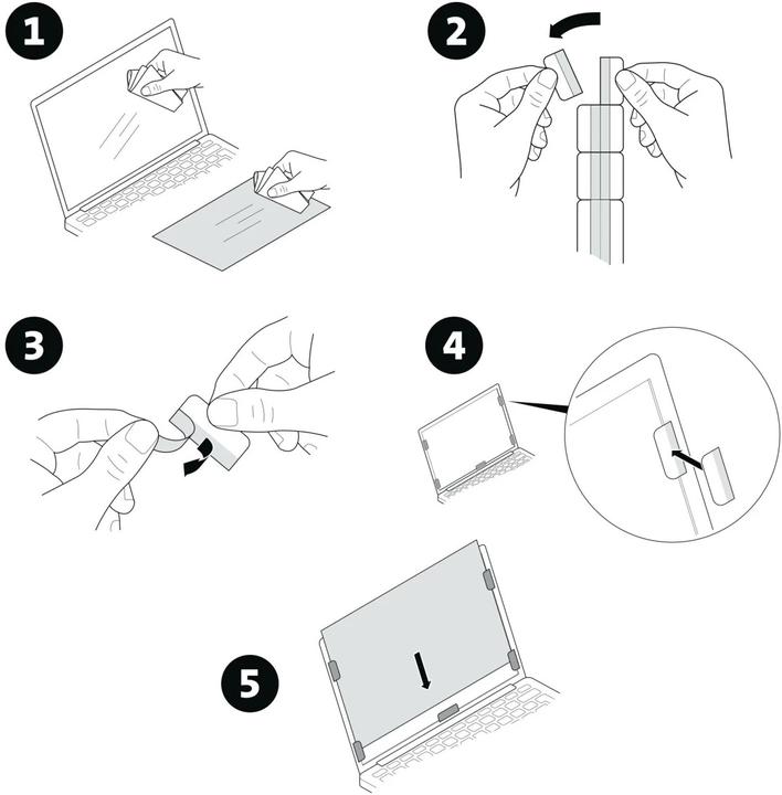 Image du produit Kensington Filtre de confidentialité (14", 16 : 9)