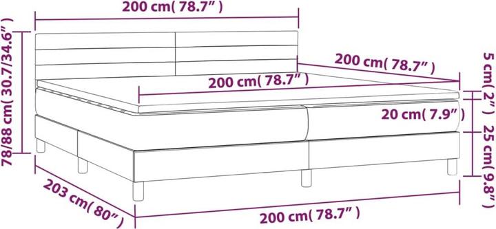Image du produit VidaXL Birgit (100 x 200 cm, 200 x 200 cm)