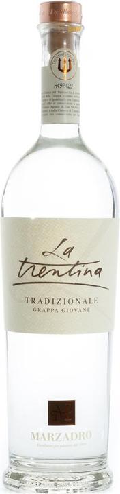 Actual product image Marzadro Grappa La Trentina Tradizionale 0,7l 41%